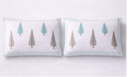 Printed Percale Cotton Bedsheet - Emenaura