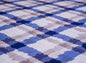 Printed Plaid Percale Weave Bedsheet - Emenaura