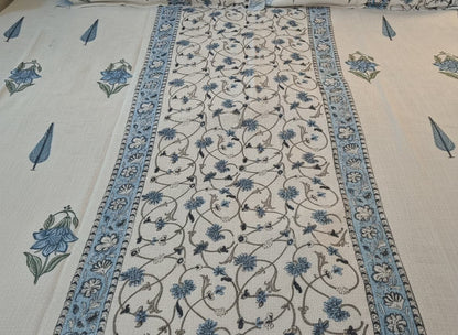 Hand Block Print TNT Bed Cover - Emenaura