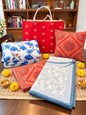 The Grand Festive Home (One Dohar + One Percale Bedsheet Set + Two Mandala Cushion Covers)