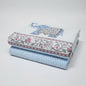 Block Printed Percale Cotton Bedsheet - Emenaura