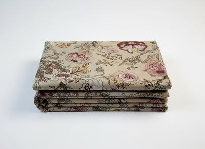 Vintage Garden Cotton Bedsheet - Emenaura