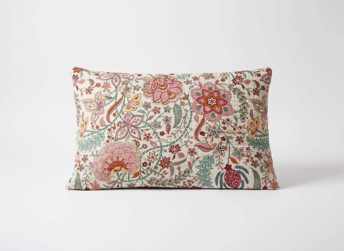 Meadow Muse Cotton Bedsheet - Emenaura