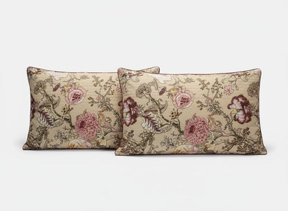 Vintage Garden Cotton Bedsheet - Emenaura