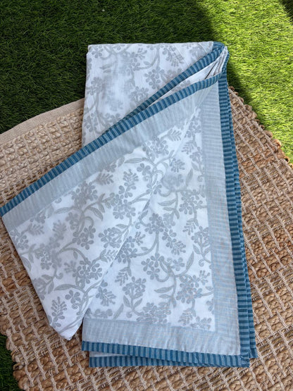 The Grand Festive Home (One Dohar + One Percale Bedsheet Set + Two Mandala Cushion Covers)